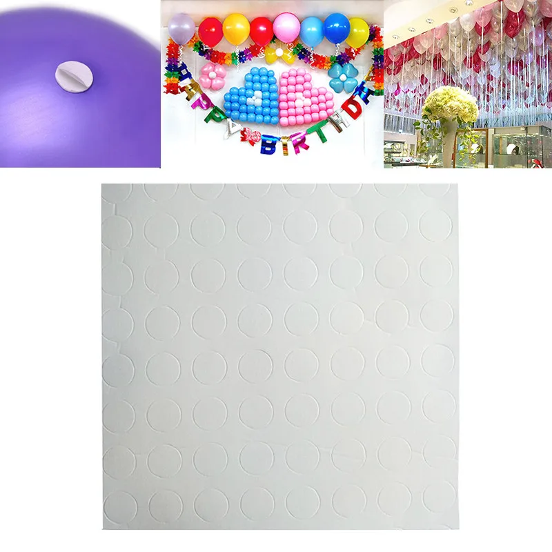 Супер липкий двухсторонний клейкий точечный клей точечный шар украшение свадебные шары День рождения украшения для детей