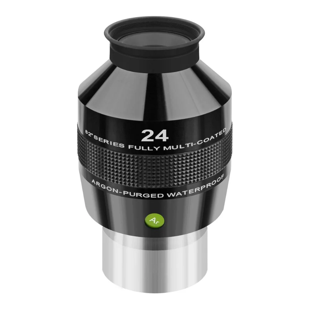 New Explore Scientific Eyepiece 82 градусов Extreme Wide Field Waterproof 2inch 24mm аргон очищенный EMD coating|explore