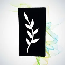 Лист травы водонепроницаемый хна Менди индийские трафареты татуировки девушка боди-арт Макияж Советы татуировки шаблон стикер паста HG231