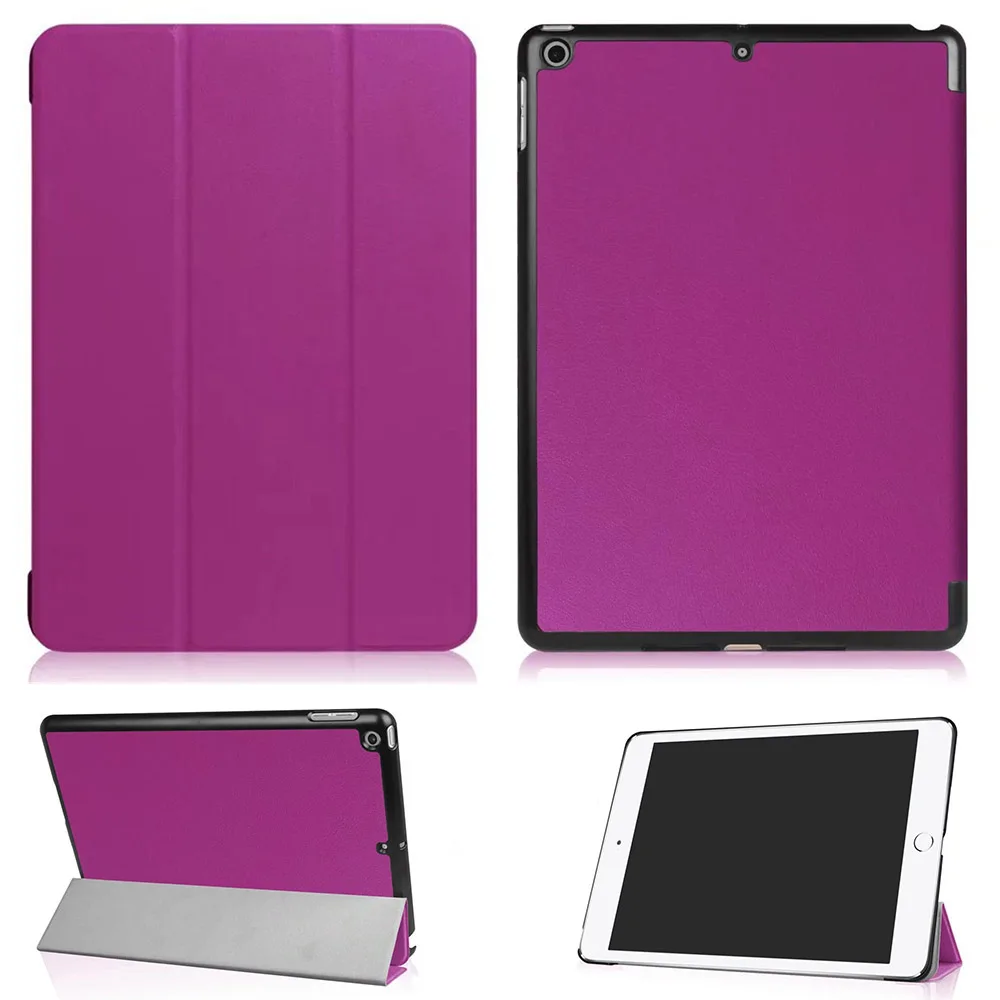 Magnetic Case Cover for iPad 9.7 inch 2017 2018 Release Model A1822 A1823 A1893 A1954 Leather Flip Case Stand Tablet Smart Cover (21)