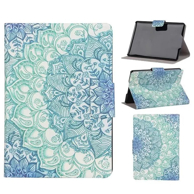 

Flip Case For Amazon New Kindle 2019 Version 10th Generation Ereader cases Colorful Leather Case Flip Cover+screen protector
