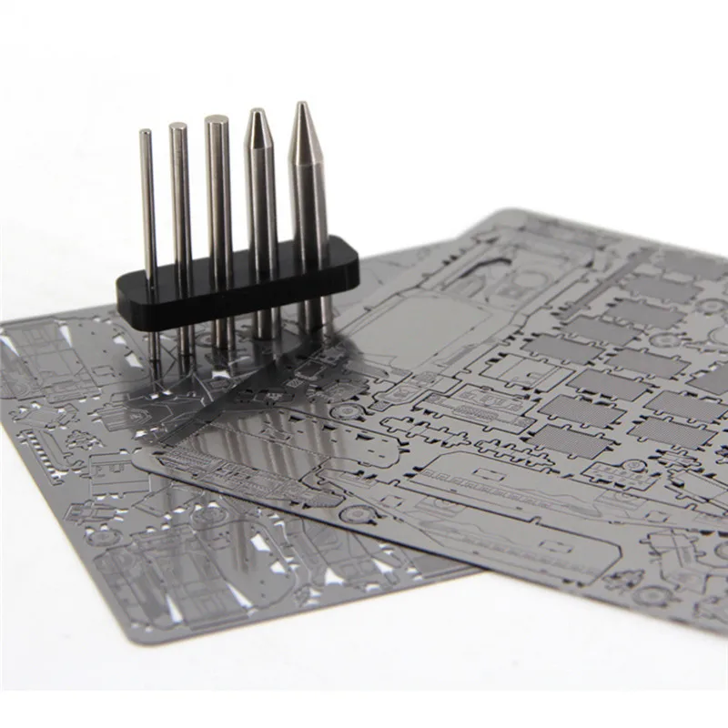 

Finger Rock 3D Metal Puzzles Assembly Tools Used To Roll The Models Stainless Steel Sticks Circular Column Multipurpose Tools