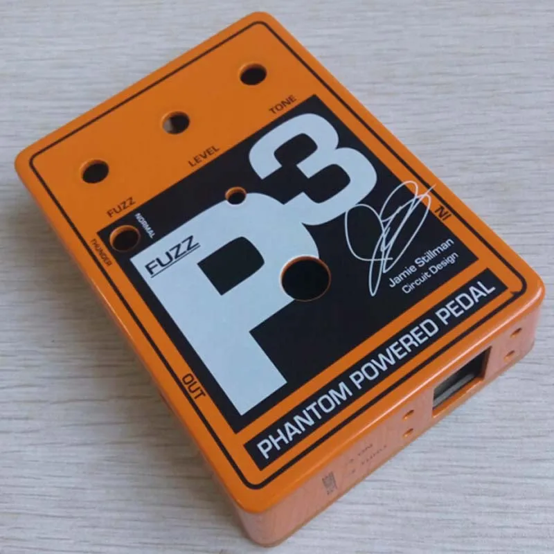 P3 FUZZ Guitar Pedal Box,Aluminum Guitar Effects Pedal Box (Free