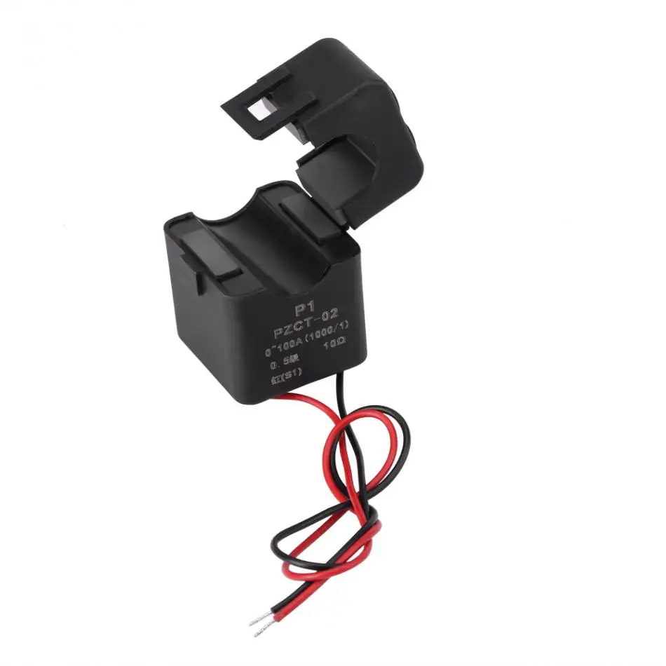 

PEACEFAIR PZCT-02 Split Core Current Transformer Coil Sensor for 100A Amp Energy Meter
