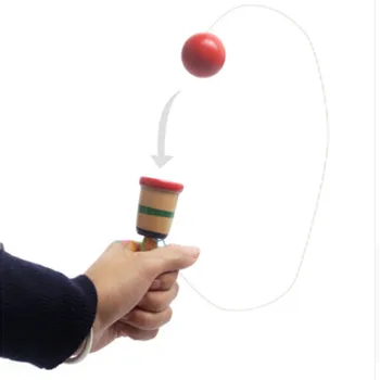 

Wooden Toy Coordination Game Sword Juggling Ball Skills Skill Educational Toy For Children Funny Kids Children Classic Toys Gift