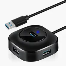 EASYIDEA usb-хаб Мульти USB разветвитель 3,0 хаб микро USB 2,0 хаб внешний 4 порта для компьютера аксессуары ПК ноутбук