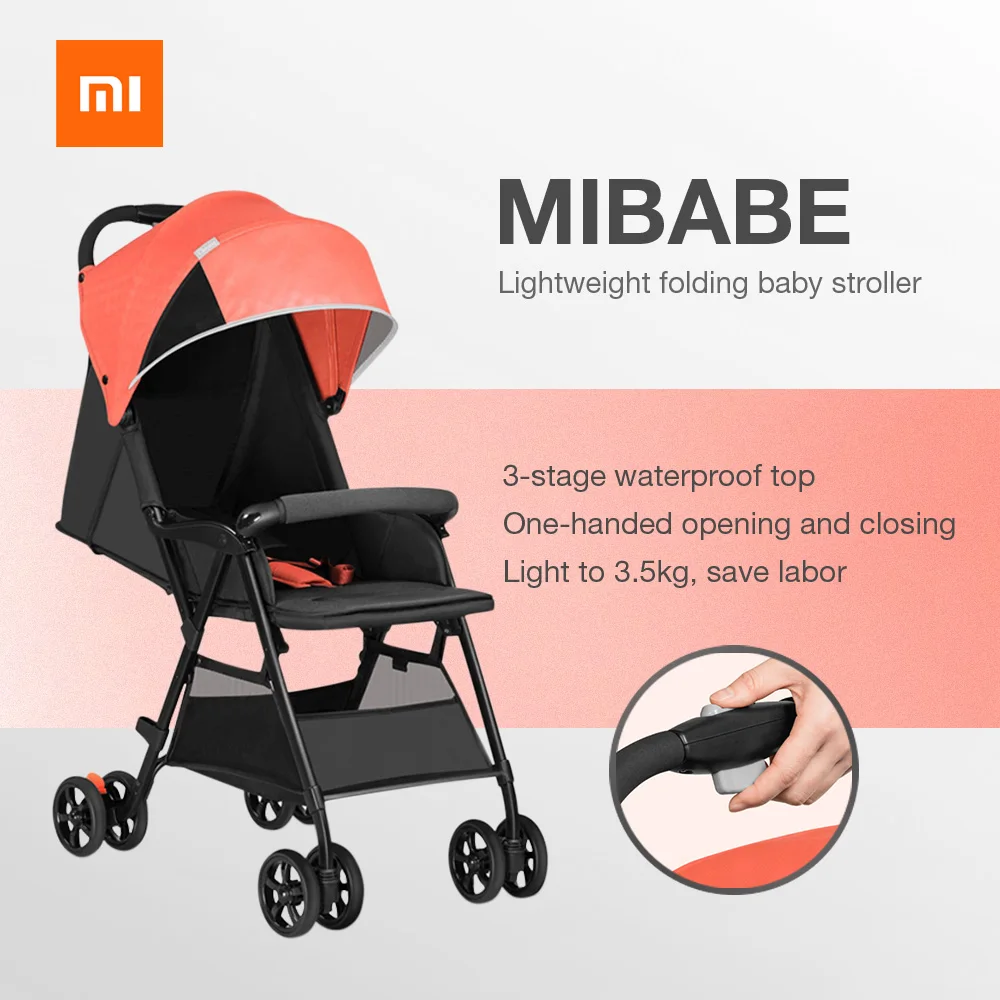 xiaomi folding stroller