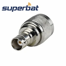 Superbat PL259 мужской UHF штекер для BNC гнездо прямой адаптеры-радио, CCTV