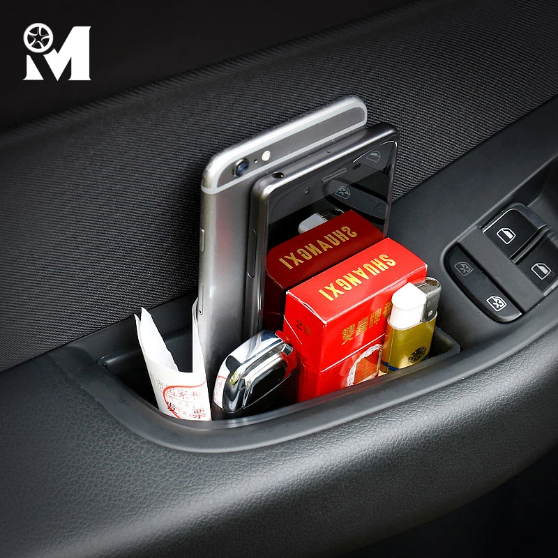 Speciaal Perfect Seizoen Car Organizer Auto Styling Door Handle Hanging Holder Storage Box For Audi  A3 8V A4 B8 B9 A5 A6 C7 A7 Q5 Q7 Interior Accessories|Stowing Tidying| -  AliExpress
