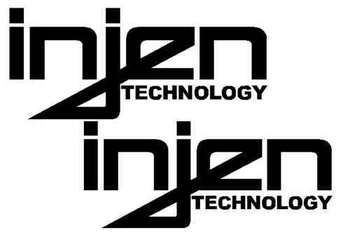 

For 2Pcs set of 2 INJEN decal sticker car truck racing rally 10" Car Styling