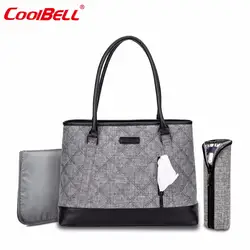 CoolBell брендовая сумка для молодых мам сумка Детская сумка для подгузников многофункциональная сумка для отдыха мешок с изолированной