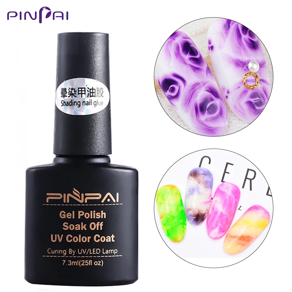 7 5ML Blossom Effect Gel Nail Polish Transparent Flower Blooming Magic Gel Lacquer Soak Off UV 