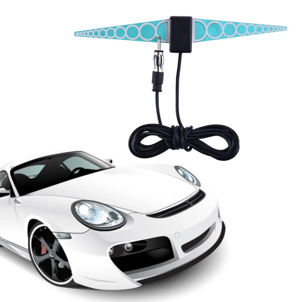 Universal Car Aerial Hiden Antenna Booster FM Radio Aerials Amplifier