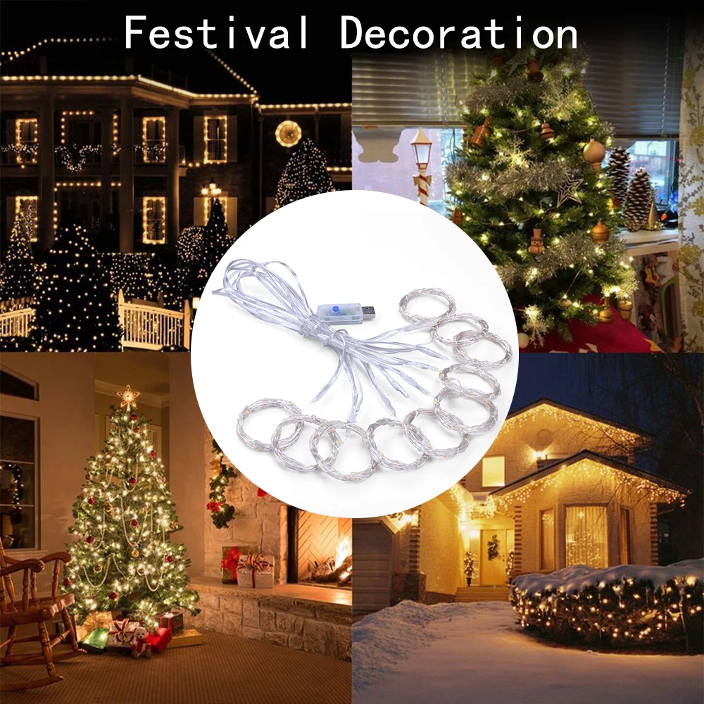 3 м x 300LED USB LED для дома на открытом воздухе праздник Рождество декоративные