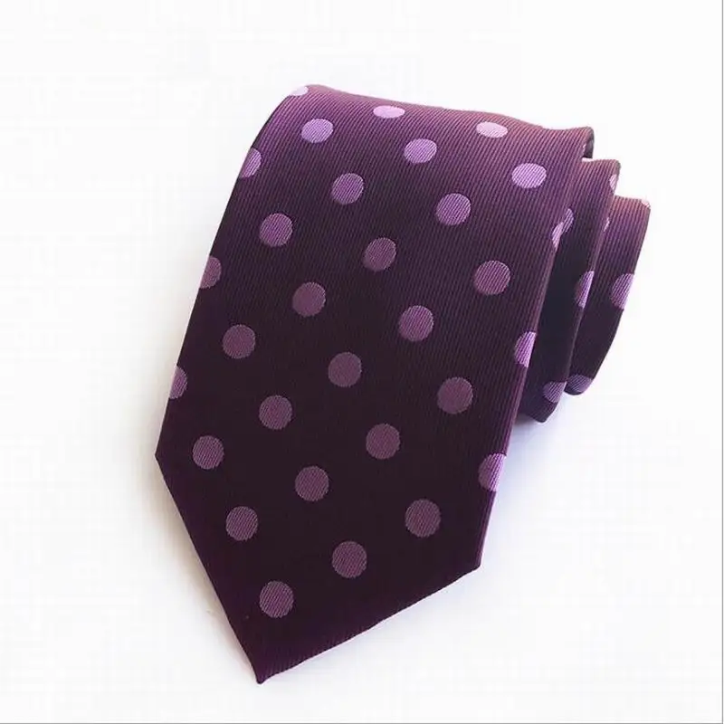 SKng классический Для мужчин галстуки для Бизнес формальный свадьба галстук бренд галстук Пейсли Для мужчин 100% шелковый галстук Dot жениха