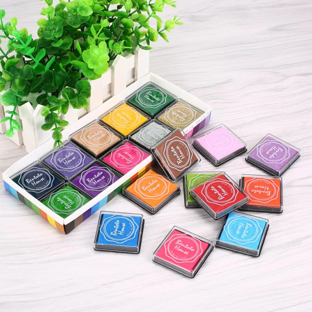 20pcs Colorful DIY Craft Finger Print Ink Pad Inkpad Rubber Stamps Inkpads Ink & Pads Toys Kids Games Accessories YJS Dropship 20pcs Colorful DIY Craft Finger Print Ink Pad Inkpad Rubber Stamps Inkpads Ink & Pads Toys Kids Games Accessories YJS Dropship
