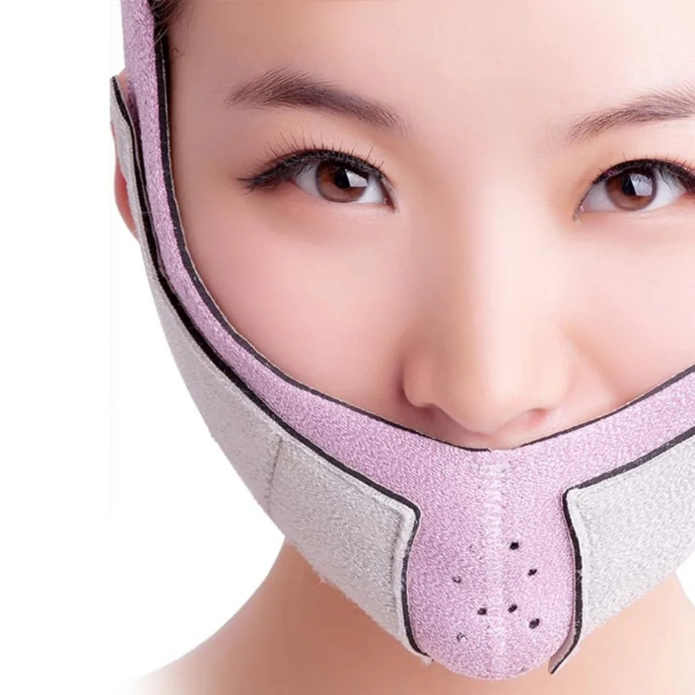2018 New 3D Thin Face Mask Slimming Facial Thin Masseter Double Chin