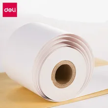 Deli 57*50 мм кассовый аппарат рулон бумаги термопечать для POS термопринтер бизнес товары для дома Papel Termico 32 \ 100 рулонов