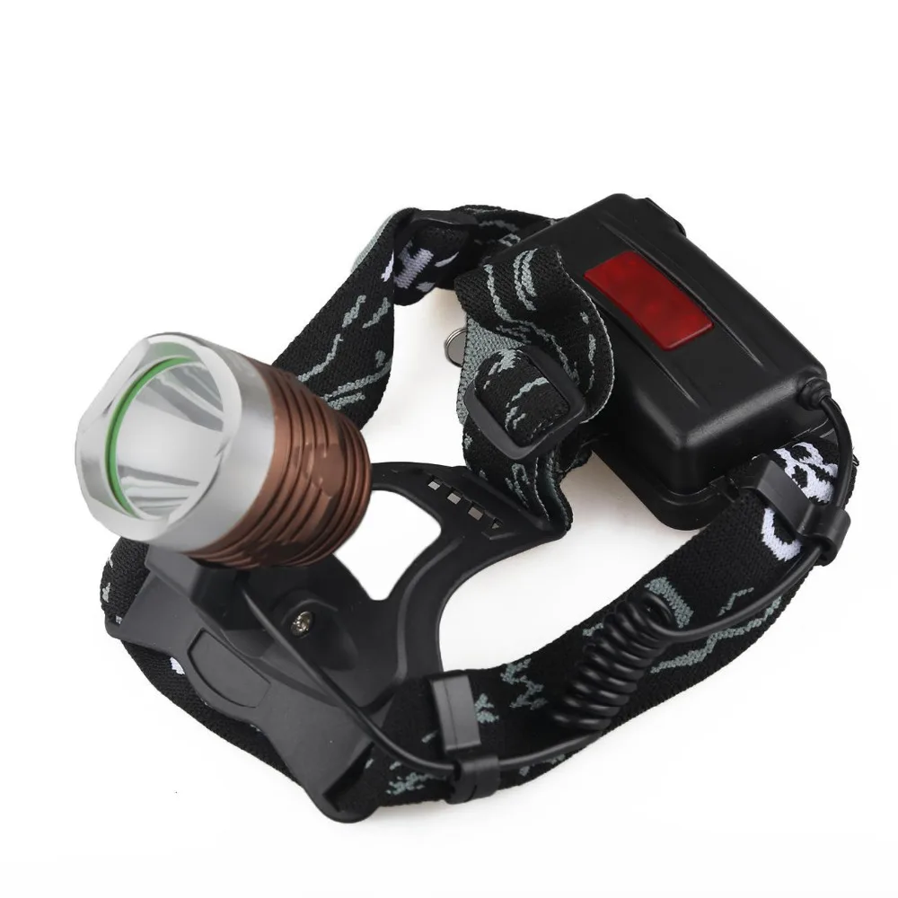 

New head lamp XPE T6 2000 lumen headlamps flashlight led headlight for Hunting Camping