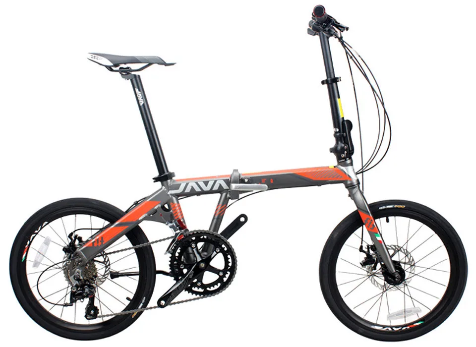 Top new JAVA 20 inch bike 18 speed aluminum folding bike unisex 10