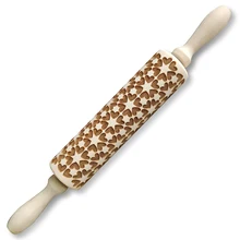 Dreamy Heart shape-деревянная рельефная скалка для выпечки милое и легкое печенье кухонные аксессуары пекарня