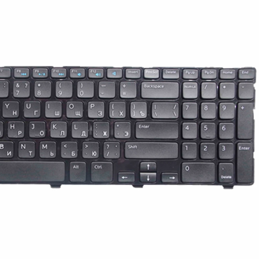 GZEELE RU Русская клавиатура для ноутбука Dell Inspiron 15 15R 3521 3537 15R 5421 5521 5537 5535 15-3521 15V-1316 Клавиатура ноутбука черный