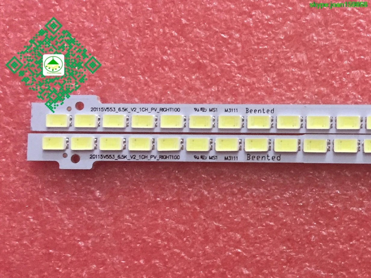 Для Samsung UA55D6000SJ UA55D6400UJ ЖК Телевизор подсветка полосы лампы бусины 680 мм Новинка