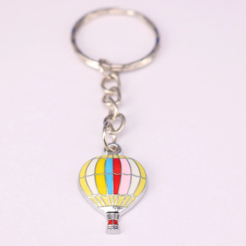 hot air balloon keyring