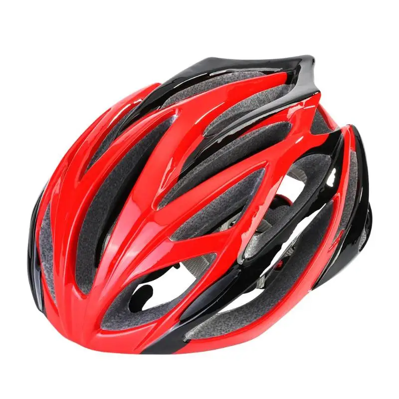 Велосипедный шлем Superlight 21 вентиляционные отверстия дышащий MTB горный велосипед дорожный защитный шлем для велосипеда - Цвет: Красный