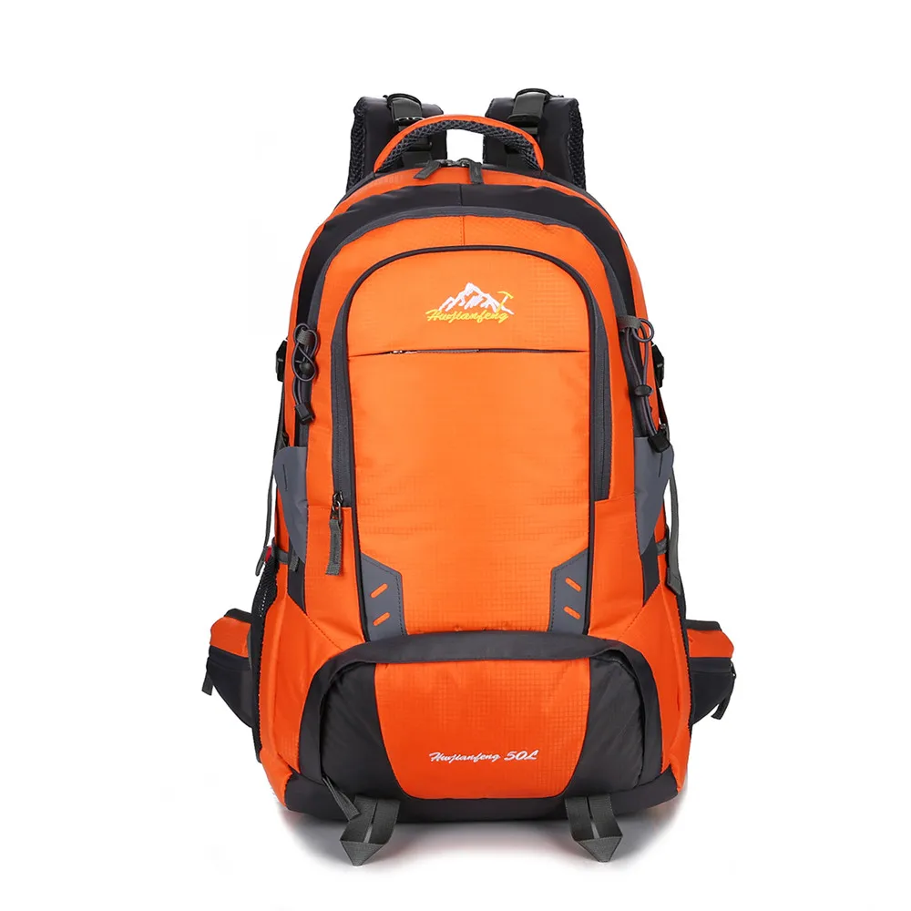 

50L Waterproof Travel Hiking Backpack Men Women Sport Travel Daypack Camping Climbing Hiking Backpack Mountaineering Rucksack
