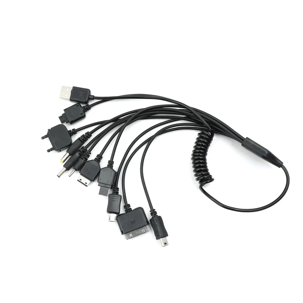 Универсальный многофункциональный USB кабель для зарядки мобильных телефонов 10 в