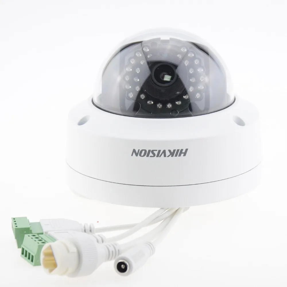 Hikvision DS 2CD2142FWD IS 4MP POE IP Камера день/ночь инфракрасный 3D DNR 3 оси регулировки IP67 IK10