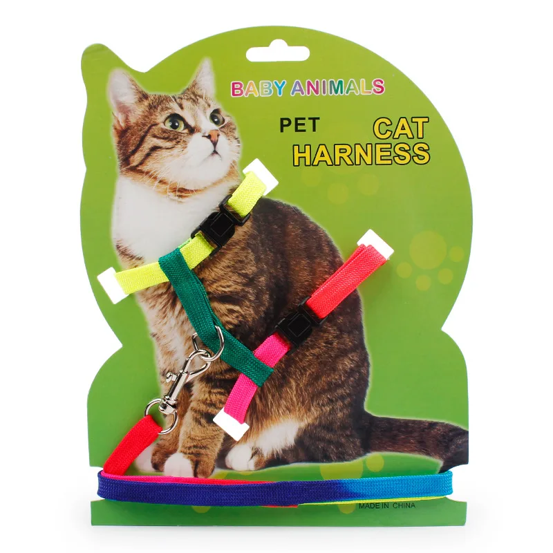 Colorful Dog&Cat Bells Pet Bells Nylon Pet Collar Dog&Cat harness for