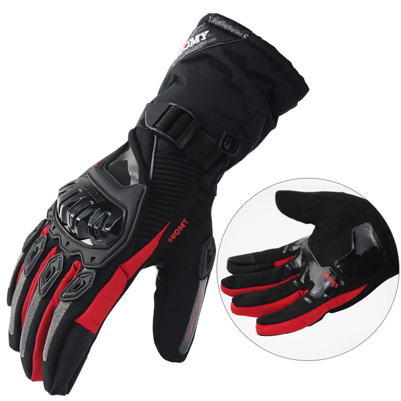 

Motorcycle Gloves Man Touch Screen Winter Warm Waterproof Windproof Protective Gloves Guantes Moto Luvas Motosiklet Eldiveni