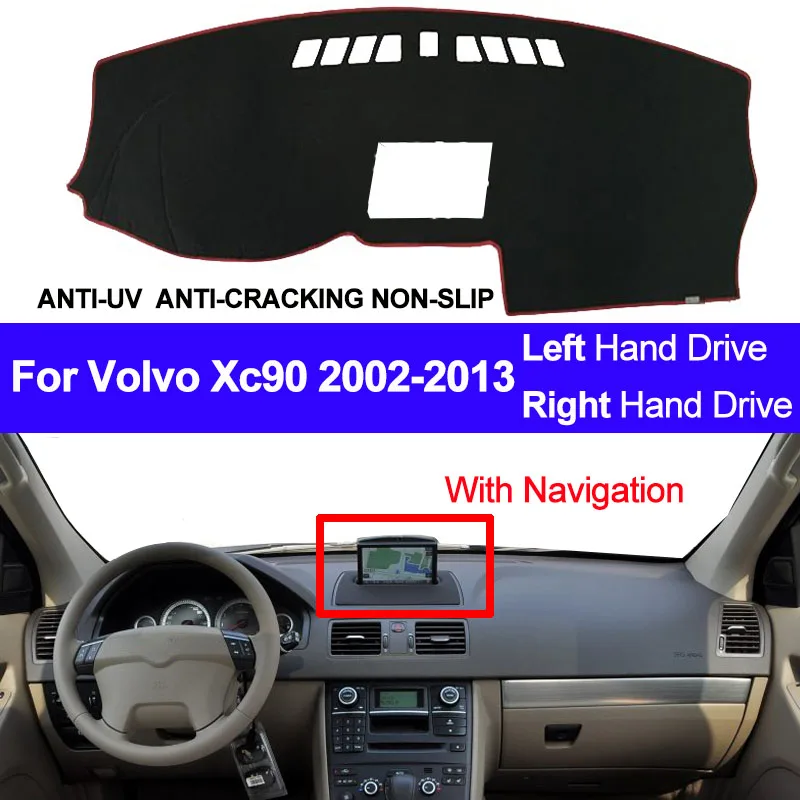 

Car Dashboard Cover For Volvo Xc90 2002 2003 2004 2005 2006 2007 2008 2009 2010 2011 2012 2013 Dash Mat Pad Carpet Sun Shade