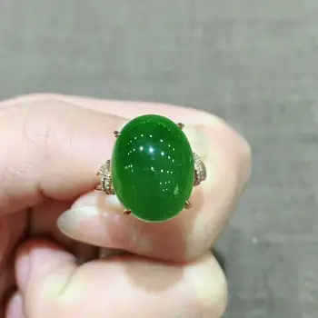 

And Tian Biyu female 18k gold inlaid South African real diamond women's fashion live ring