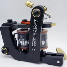 10 шт/лот профессиональная Литая железная для татуировок машина 10 Обертывания Катушки из нержавеющей стали татуировки тела искусства Ружья Катушки машины LPC-ITM-7021-7G