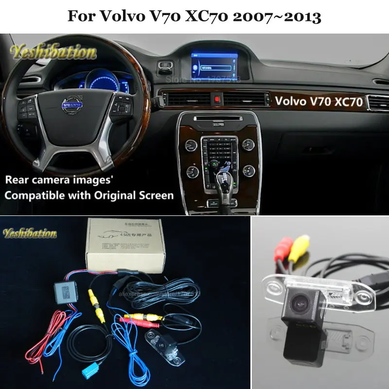 Car Rear View Back Up Reverse font b Camera b font Sets For Volvo V70 XC70