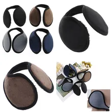 1Pc Black/Coffee/Gray/Navy Blue Earmuff Apparel Accessories Unisex Earmuff Winter Ear Muff Wrap Band Ear Warmer Earlap Gift