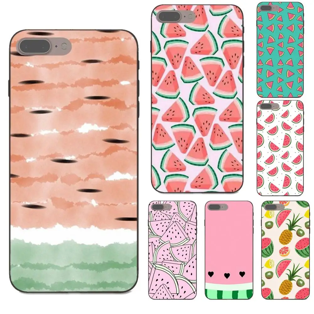 

For Xiaomi Mi Mix Max Note 2 2S 3 5X 6 8 SE A1 Play F1 Soft Covers Capa Watermelon Fondo Sandia Verano Pattern