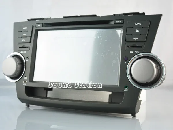 Car Accessories Auto Spare Parts For Toyota Highlander Touch Screen Car Accessories Auto Spare Parts For Toyota Highlander Touch Screen Dvd Gps Monitor S100
