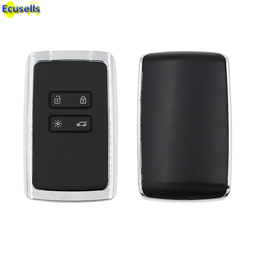 

4 Button smart remote key case fob shell for RENAULT Koleos Kadjar Tailsman Megane4 Espace5 2016 2017 2018 2019