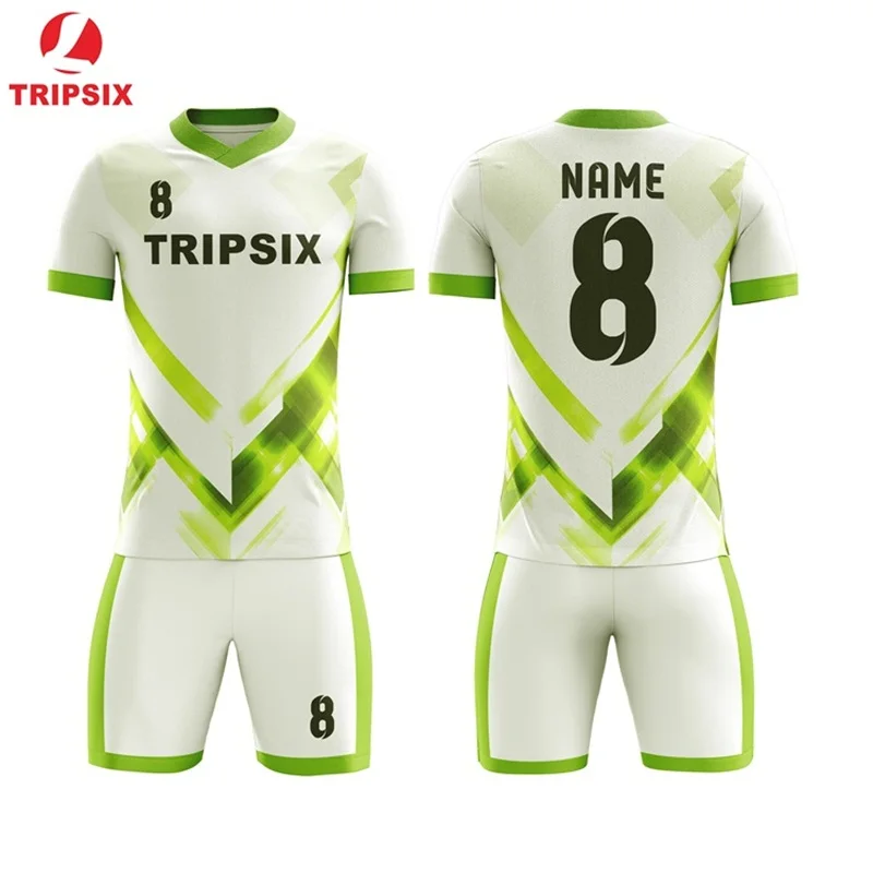green soccer kits