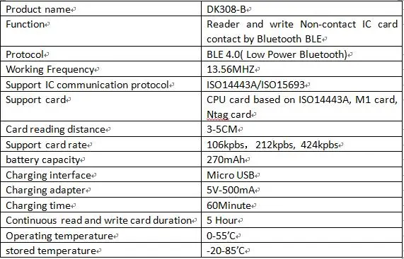 13,56 МГц NFC+ Bluetooth кард-ридер Bluetooth NFC чтения и записи модуль RFID/NFC Bluetooth 2-в-1 модуль считывания и записи карт BLE