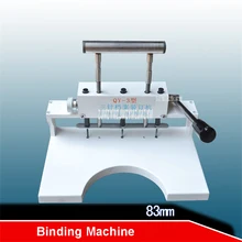 Трехсекционная машина для переплета QY-3 машина для переплета файлов с тремя отверстиями пробивная машина для переплета обложки файлов отверстие 4 мм