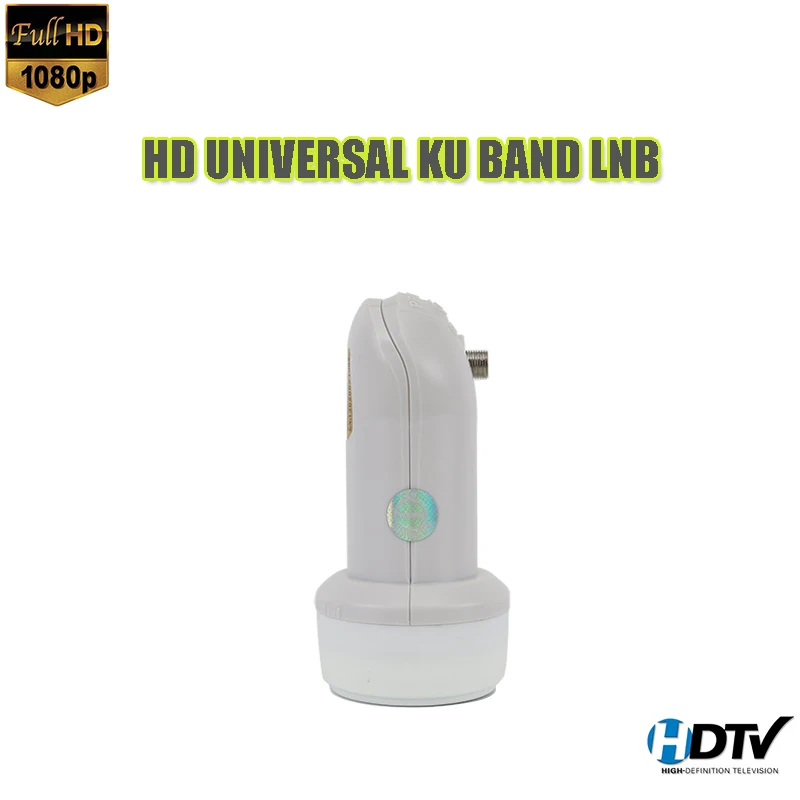Оригинальный hd цифровой универсальный lnb hdtv dvbs2 ku band одиночный спутниковый