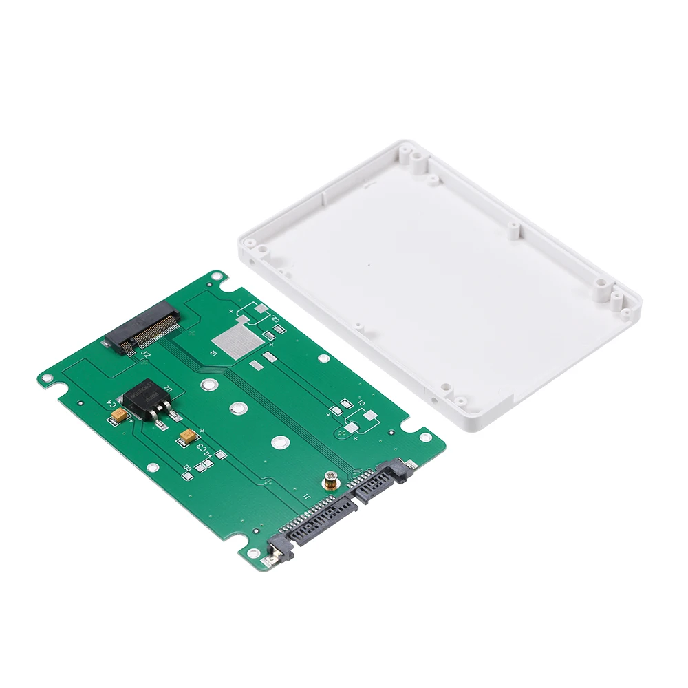 

NGFF M.2 SSD to 22Pin SATA III Converter Adapter with 2.5'' SSD Enclosure 2280 2260 2242 2230 SSD