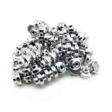 Mounting Magnet Diameter 10mm & 12mm Magnetic Pots with M3 Screw Neodymium Cup Magnet LED Fixing Adapter Fixer 100 pcs