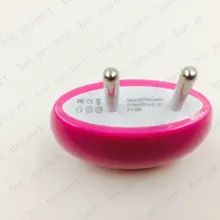 Булочка Dual USB Wall Зарядное устройство для дома и путешествий адаптер 5В 2.1A США ЕС Металл AC Мощность адаптер устройство работающее от прикуривателя с 2 портами разъем для iphone 6s samsung s6 100 шт