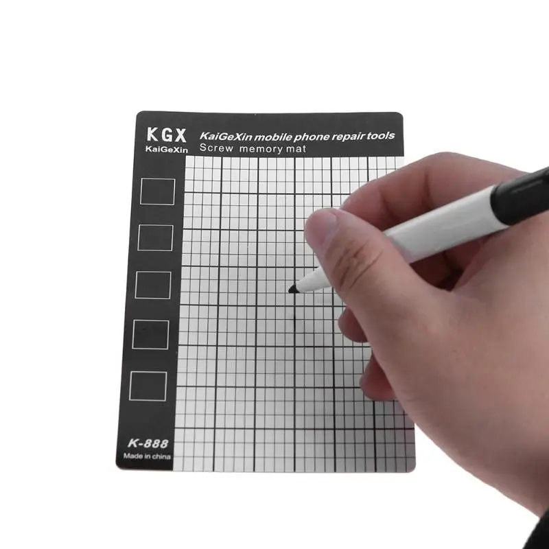 US$ 0.98 - KGX KAIGEXIN Magnetic Screw Mat Memory Chart Work Pad For iphone  6G-14Pro max - m.